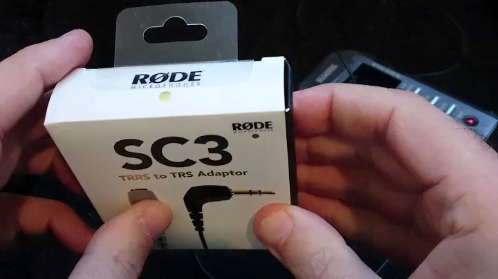 Demo connect Røde SC3 with Smartlav+ to Nagra SD