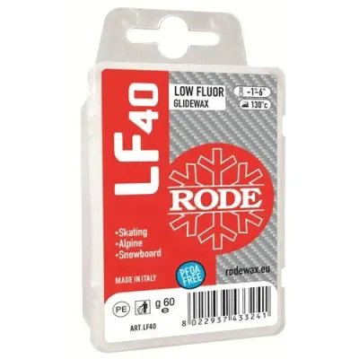 парафин LF RODE LF40 низкофтор. красный -1°/-6°С 60г