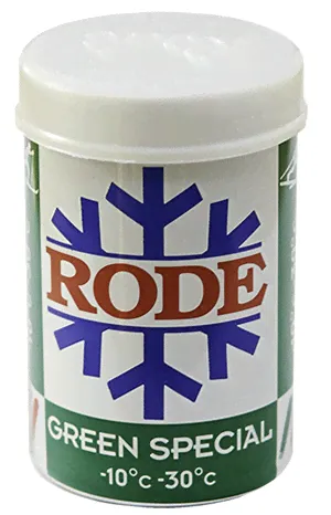 Безфтористая мазь держания твердая RODE Stick Green Special -10C°...-30C°