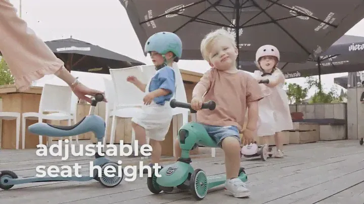 Scoot and Ride Highwaykick1 2 in 1 kismotor/rollerek bemutatója