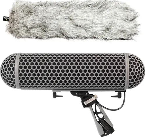 Микрофоны Rode Blimp для ветрового стекла, с системой подвески Ricotta Shock Mount - серый | АРМ-4557-0