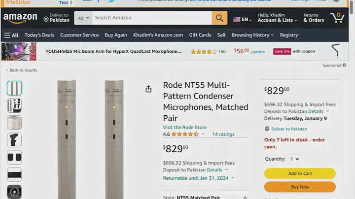 Rode NT55 Multi-Pattern Condenser Microphones Review: OFF Price Worldwide.