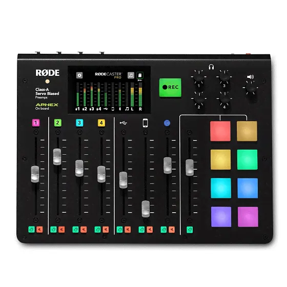 RODE RODECaster Pro + PodMic Pair-1