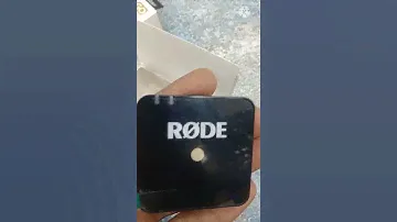 #Unboxing #Rode #Wireless GO #microphone