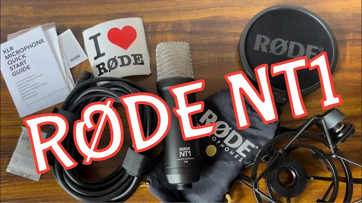 Rode NT1 Microphone: Unboxing and First Impressions