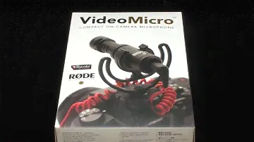 RODE Video Micro Compact On-Camera Microphone | Unboxing