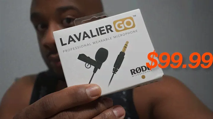 Rode Lavalier Go RAW AUDIO TEST with the Rode Wireless Go