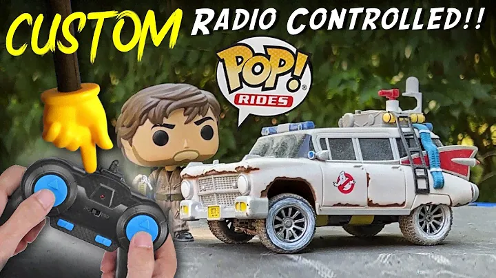 Ghostbusters Afterlife Ecto-1 RC Car! - Custom DIY Funko Pop Rides!