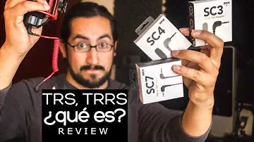 Accesorios de AUDIO TRS y TRRS