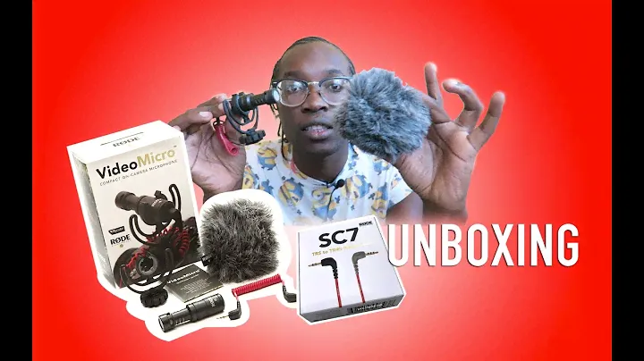 Rode Video Micro & Rode SC7 Unboxing