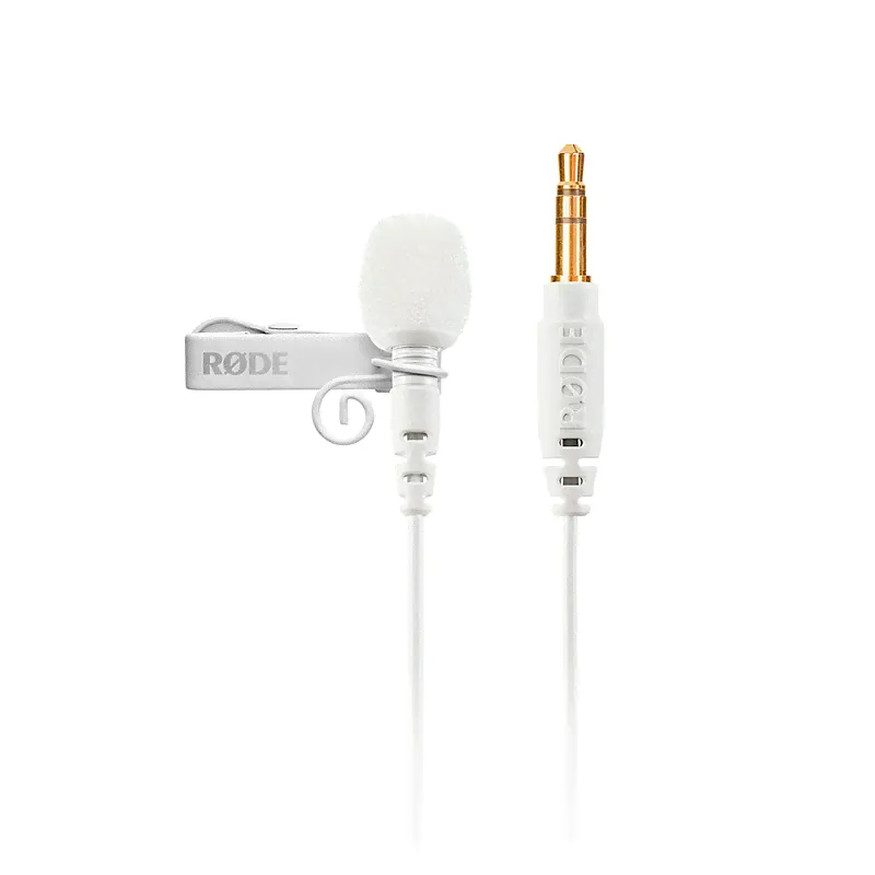 Петличный микрофон RODE Lavalier GO White-1