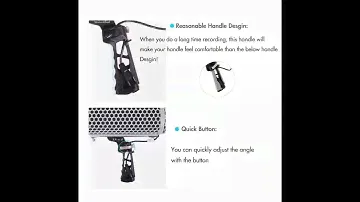 More In The Description Rode Blimp Windshield and Rycote Shock Mount Suspension System for Shot...