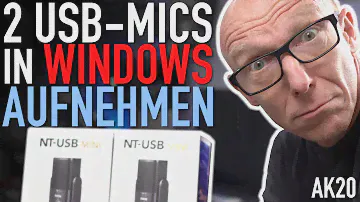 Klappt: 2 RODE NT-USB Mini in Windows anschließen & aufnehmen | Tutorial | Recording-Blog AK20-21