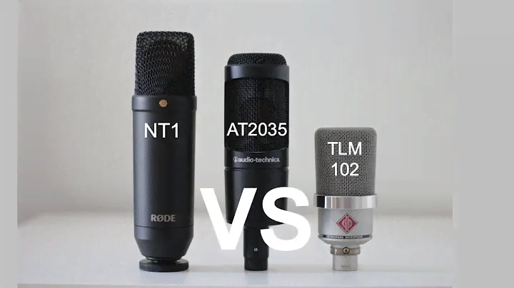 RODE NT1 против Neumann TLM 102 против AT2035