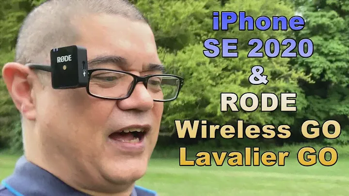 iPhone SE 2020 & RODE Wireless GO With RODE Lavalier GO, iPhone Vlogging With An External Microphone