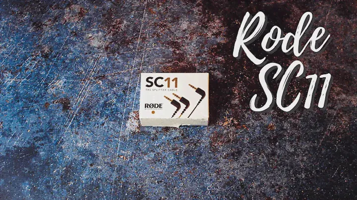 Unboxing The Rode SC11 Splitter Cable