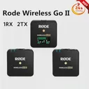 Для Rode Wireless GO2 GO II Беспроводной Петличный микрофон Микрофонная система для телефонов Android, камеры iPhone, ноутбука, 200 м Передача