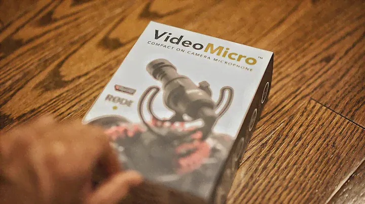 Rode VideoMicro Compact Unboxingwith Rycote Lyre Shock Mount